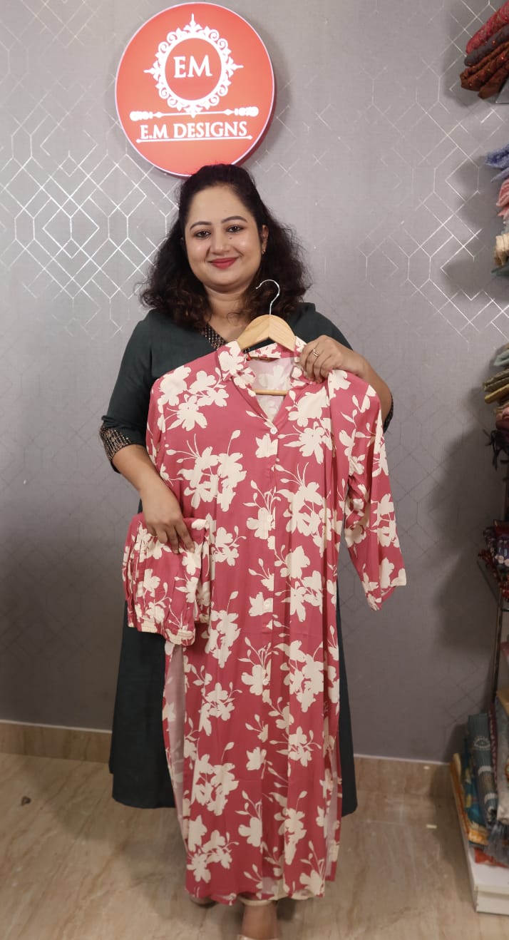 Cotton Rayon  Co-ord sets