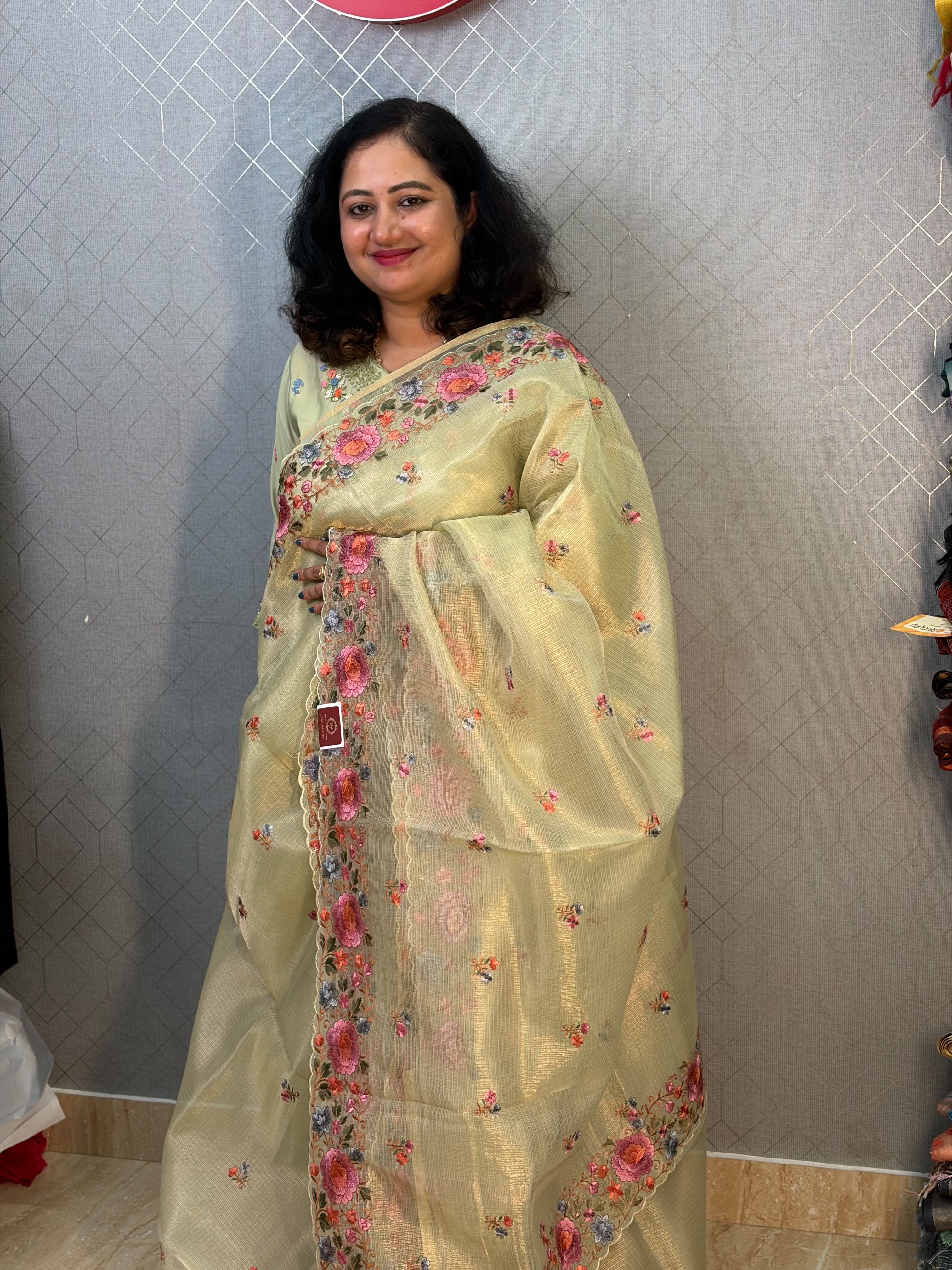 Tissue kota saree EM019