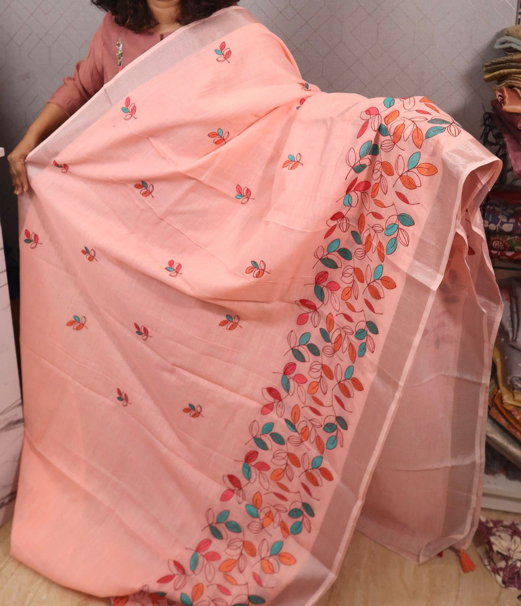 Linen sarees EM004